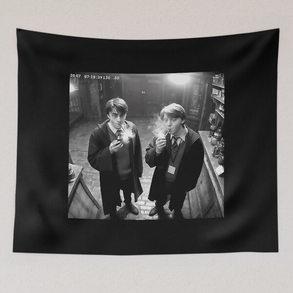 Item preview, Harrys And Ron Smoking Camera designed and sold by Imran Shoaib.