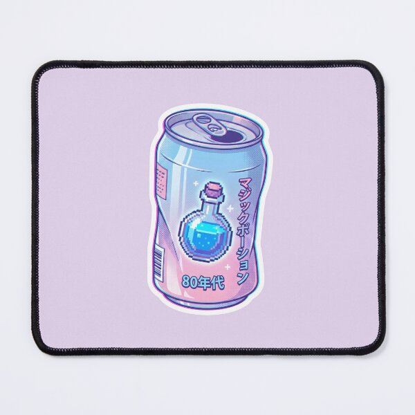 Item preview, Retro 80s Pixel Magic Potion Soda Can designed and sold by MarCinu Art.