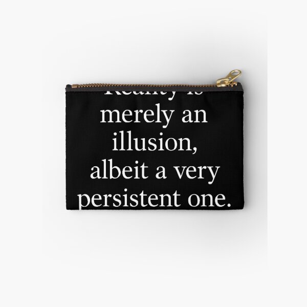 Item preview, Reality Is an Illusion – Albert Einstein Quote (White Font) designed and sold by TshirtsLabs.