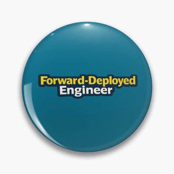 Item preview, Forward-Deployed Engineer – AI FDE Sticker & Apparel designed and sold by unscriptedPixel.
