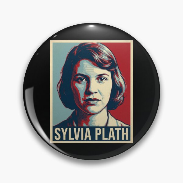 Item preview, Sylvia Plath Hope Style Retro Poster Art designed and sold by DamianRoy88.