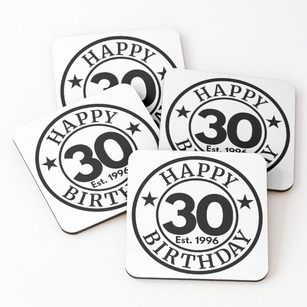 Item preview, Happy 30th Birthday 1996 designed and sold by highflycrafts.