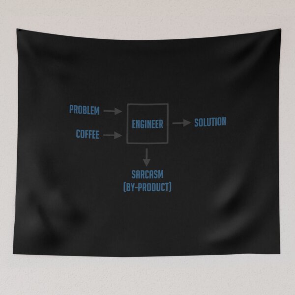 Item preview, Engineering Sarcasm Quote Design designed and sold by rimiuvay37.