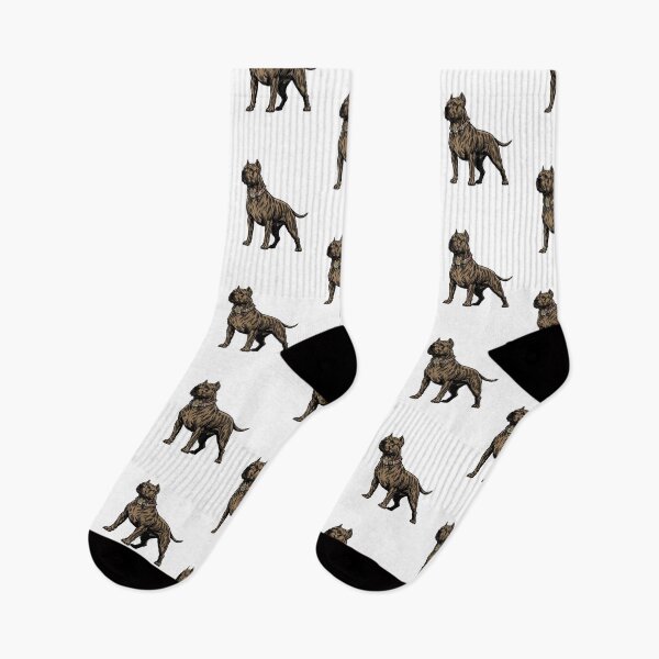 Item preview, Brindle Pitbull Comic Style designed and sold by Luan Huynh.