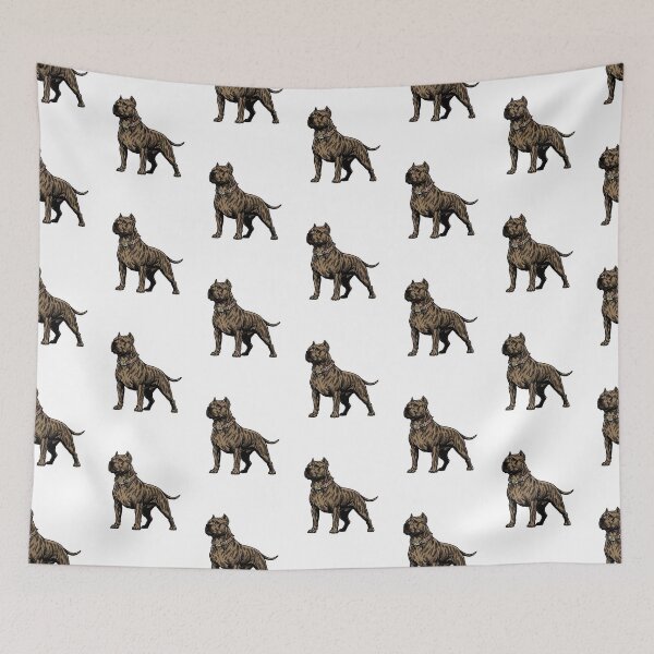 Item preview, Brindle Pitbull Comic Style designed and sold by Luan Huynh.