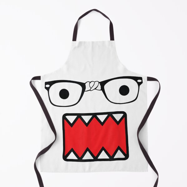 Item preview, Funny Monster Face with Nerd Glasses and Sharp Teeth Mascot designed and sold by LizzyKeiko.