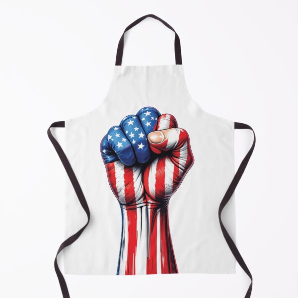 Item preview, Artistic representation of the United States flag with bold colors and paint splatter effects, symbolizing freedom, spirit, and creativity through a modern, abstract expression. designed and sold by Dejbar.