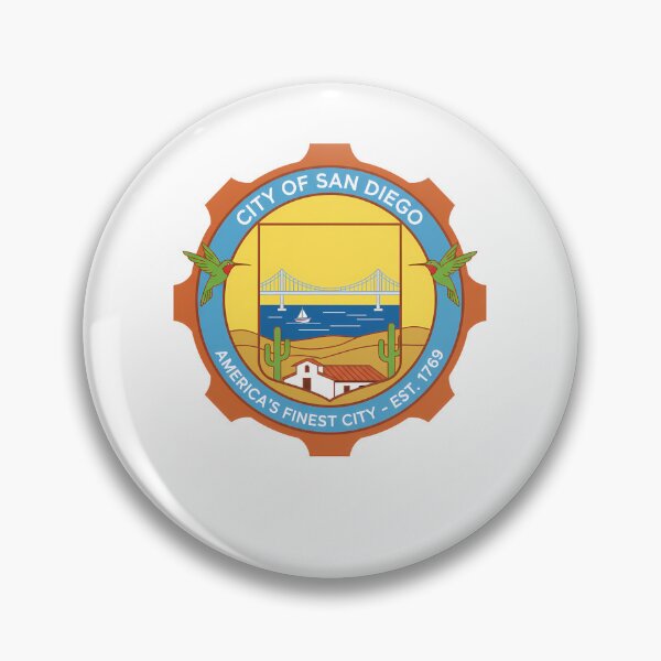 Item preview, San Diego City Seal America's Finest California designed and sold by k3rstman1.