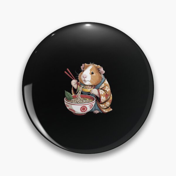 Item preview, Guinea Pig Ramen Kawaii Neko Japanese Noodles  designed and sold by SyntaxClaw.