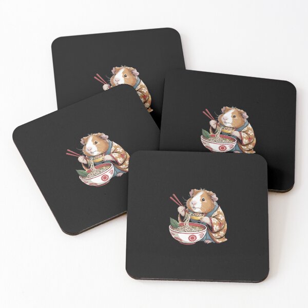 Item preview, Guinea Pig Ramen Kawaii Neko Japanese Noodles  designed and sold by SyntaxClaw.