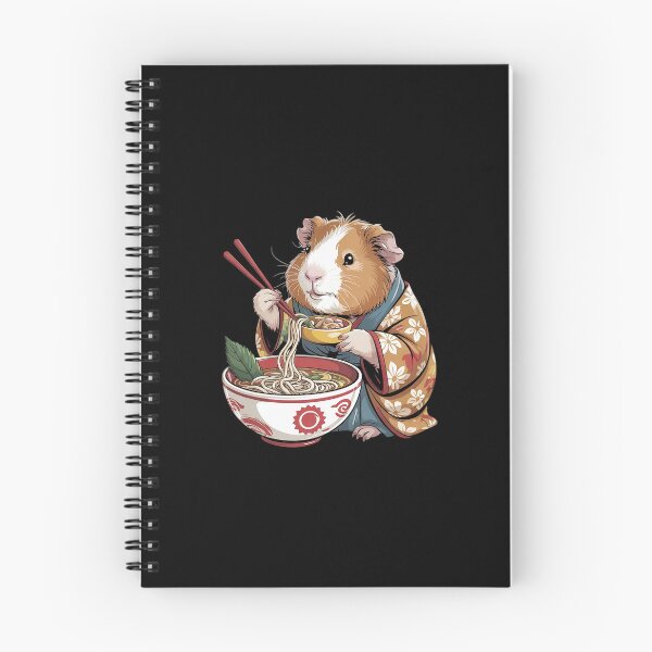 Item preview, Guinea Pig Ramen Kawaii Neko Japanese Noodles  designed and sold by SyntaxClaw.