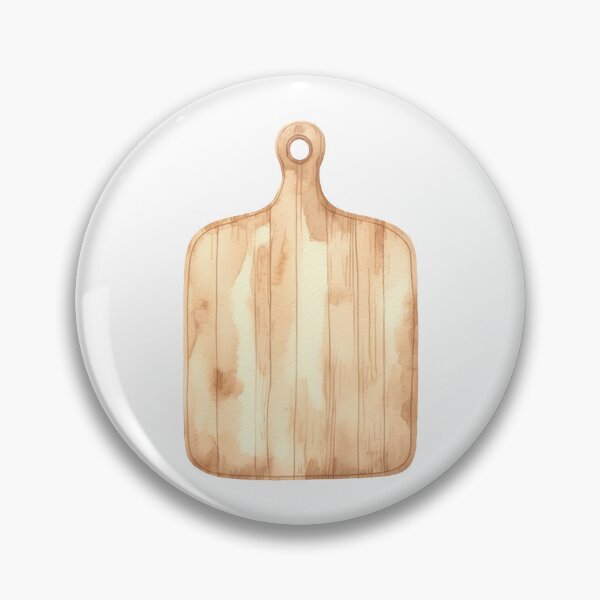 Item preview, Soft Watercolor Wooden Cutting Board Sticker designed and sold by GentleDayStudio.