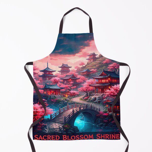 Item preview, Sacred Blossom Shrine: Japanese Landscape designed and sold by Bryghte.