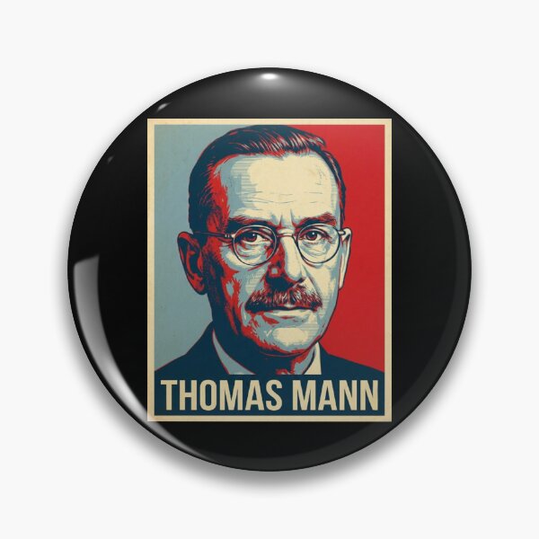 Item preview, Thomas Mann Hope Style Retro Poster Art designed and sold by DamianRoy88.
