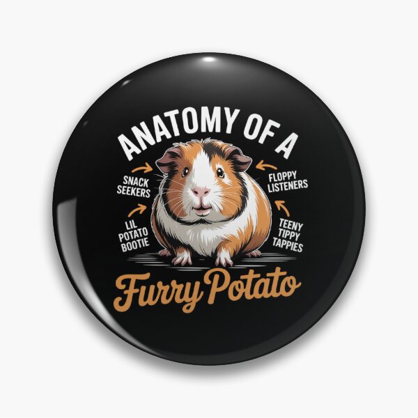 Item preview, Guinea Pig Anatomy Of A Furry Potato Guinea Pig  designed and sold by DigitaldeligArt.