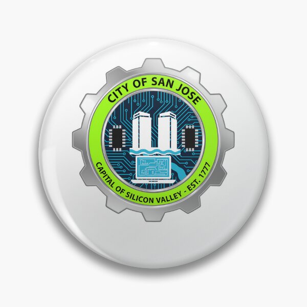 Item preview, San Jose Silicon Valley Tech City designed and sold by k3rstman1.