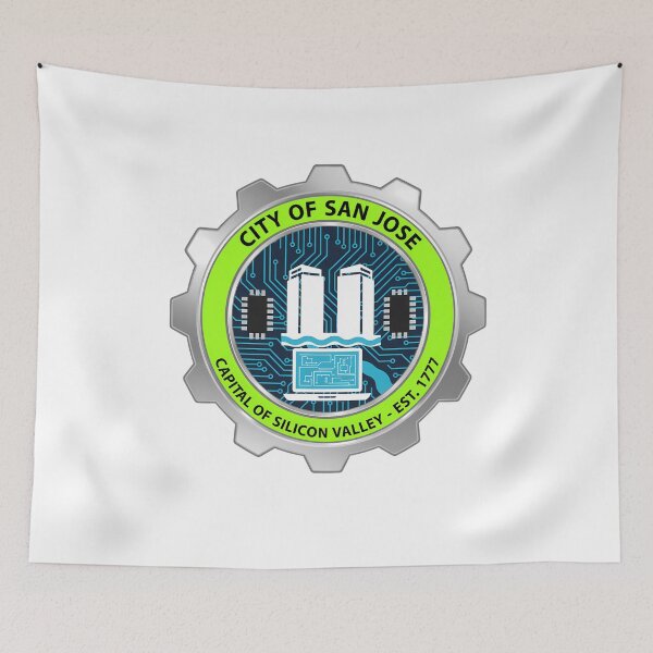 Item preview, San Jose Silicon Valley Tech City designed and sold by k3rstman1.