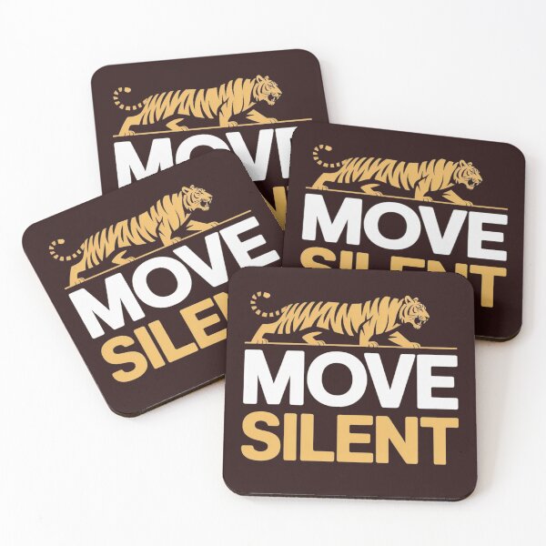 Item preview, Move Silent – Tiger Streetwear Graphic designed and sold by Marplesmade.