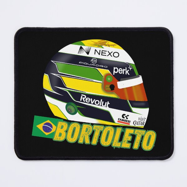 Item preview, 2026 Gabriel Bortoleto F1 helmet inspired sticker designed and sold by Pink Polar F1.