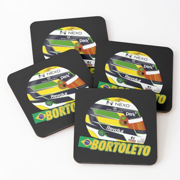 Item preview, 2026 Gabriel Bortoleto F1 helmet inspired sticker designed and sold by Pink Polar F1.
