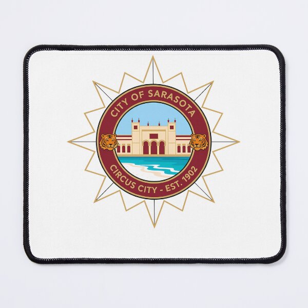 Item preview, Sarasota Florida Circus City Est 1902 Seal designed and sold by k3rstman1.