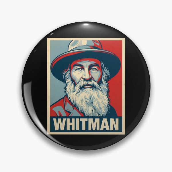 Item preview, Walt Whitman Hope Style Retro Poster Art designed and sold by DamianRoy88.