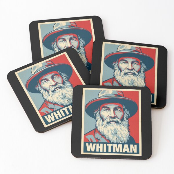 Item preview, Walt Whitman Hope Style Retro Poster Art designed and sold by DamianRoy88.