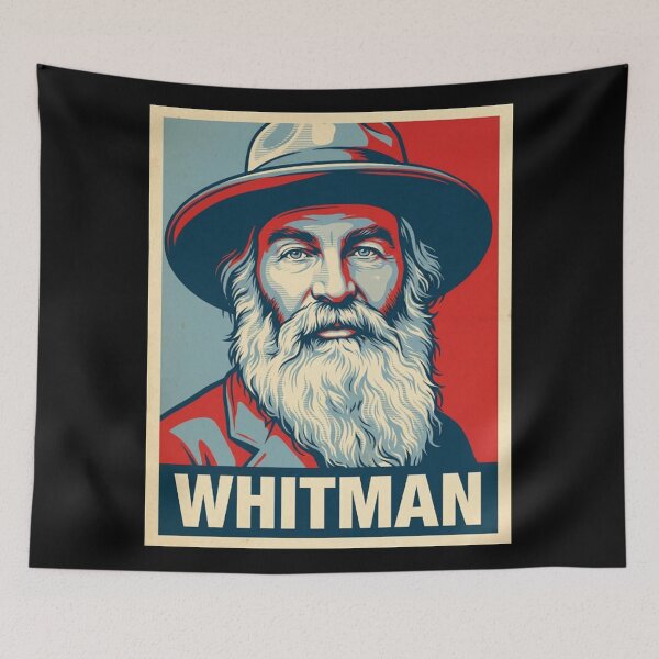 Item preview, Walt Whitman Hope Style Retro Poster Art designed and sold by DamianRoy88.