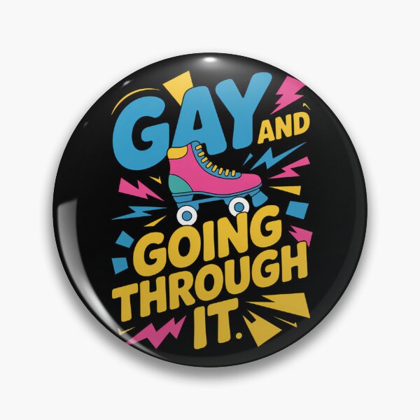 Item preview, Roller Skate Gay Party LGBTQ Pride Saying designed and sold by lilensgavadur.