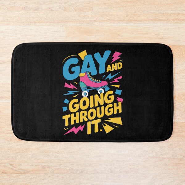 Item preview, Roller Skate Gay Party LGBTQ Pride Saying designed and sold by lilensgavadur.