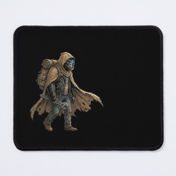Item preview, Cyber Grit Gorilla – Cyberpunk Survivor Gorilla Art designed and sold by Saixor.