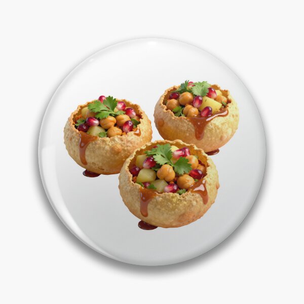 Item preview, Vibrant Gourmet Pani Puri: Authentic Indian Street Food Art designed and sold by gkgraphics1.