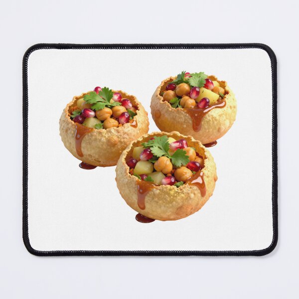 Item preview, Vibrant Gourmet Pani Puri: Authentic Indian Street Food Art designed and sold by gkgraphics1.