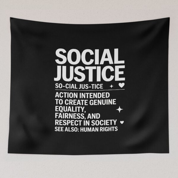 Item preview, Social Justice Definition Support designed and sold by lilensgavadur.