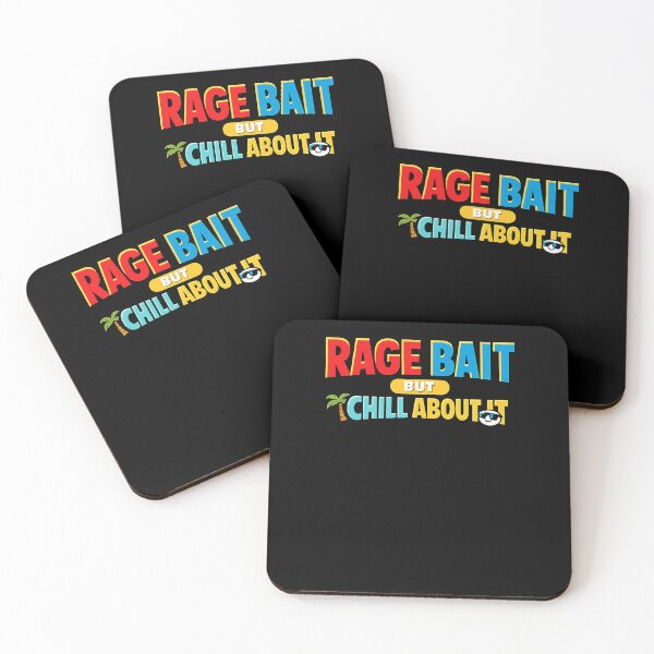 Item preview, Rage Bait but Chill About It Funny Internet Quote designed and sold by Logiamerch.