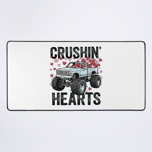 Item preview, Boy Valentine Monster Truck designed and sold by Eliasmcclain.