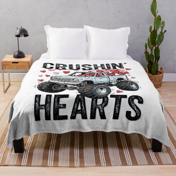 Item preview, Boy Valentine Monster Truck designed and sold by Eliasmcclain.