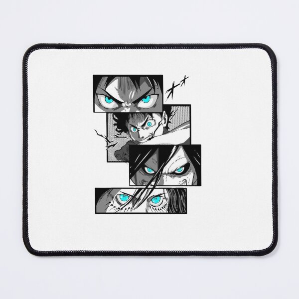 Item preview, Attack on Titan Eren Yeager Eyes Anime Manga Art designed and sold by Snowdog-Art.