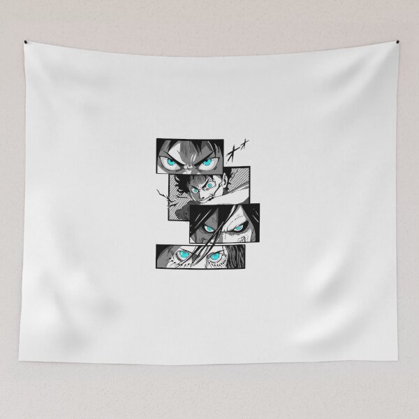 Item preview, Attack on Titan Eren Yeager Eyes Anime Manga Art designed and sold by Snowdog-Art.