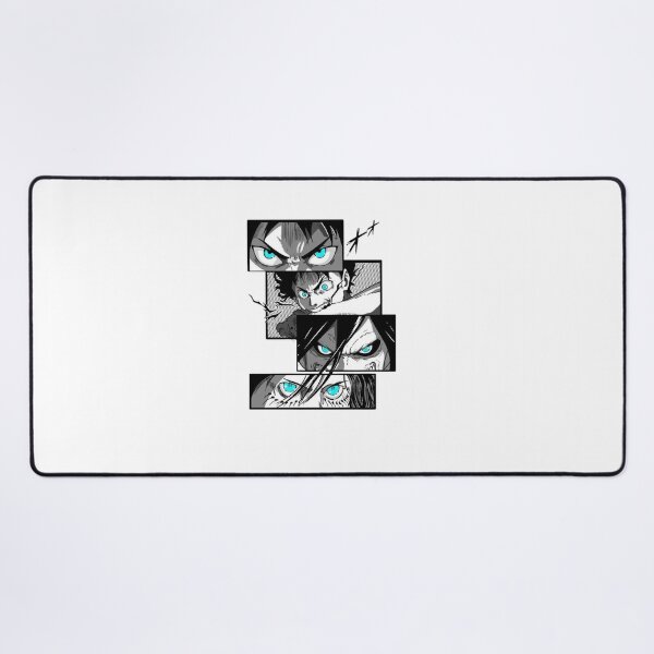 Item preview, Attack on Titan Eren Yeager Eyes Anime Manga Art designed and sold by Snowdog-Art.