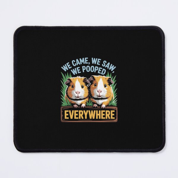 Item preview, Guinea Pig We Came Saw Pooped Cavy Pet Men Women Kids designed and sold by SyntaxClaw.