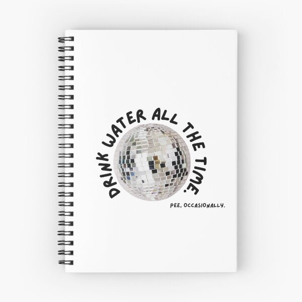 Item preview, Drink water all the time, pee occasionally- black  designed and sold by Dathanna Sásta.