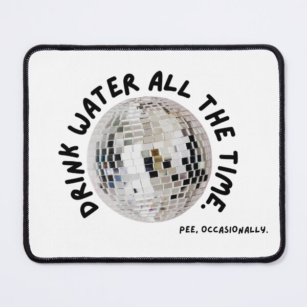 Item preview, Drink water all the time, pee occasionally- black designed and sold by Dathanna Sásta.