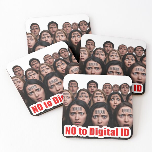 Item preview, Say No to Digital ID designed and sold by aykiradesigns.