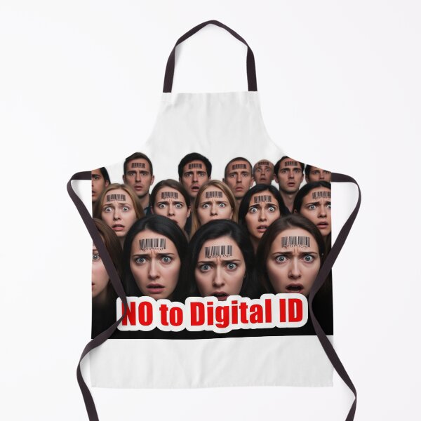 Item preview, Say No to Digital ID designed and sold by aykiradesigns.