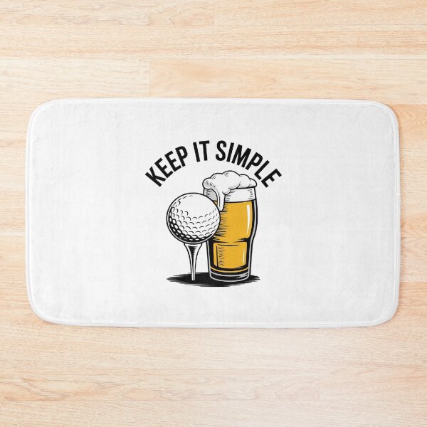 Item preview, Keep It Simples Golf Beer designed and sold by MarkLeedsArt.