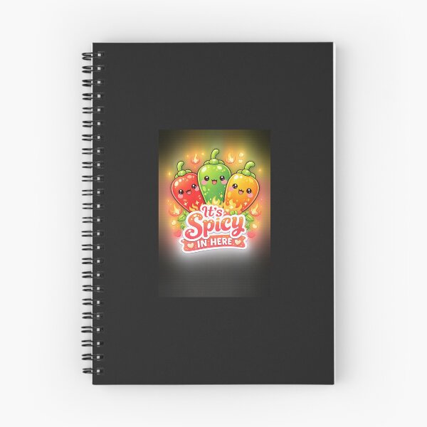 Item preview, its spicy logo designed and sold by SpineandSpiceCo.