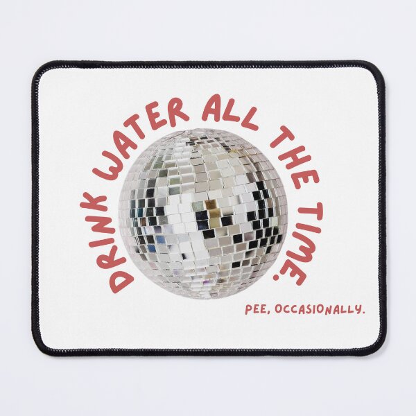 Item preview, Drink water all the time, pee occasionally - red designed and sold by Dathanna Sásta.