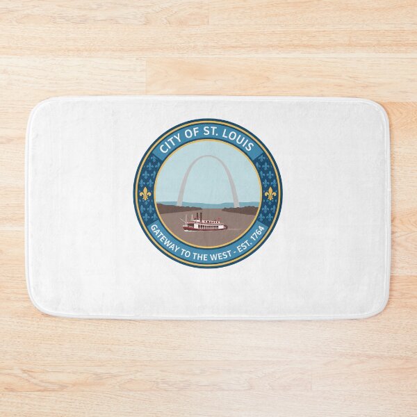 Item preview, St Louis City Seal Gateway Arch Steamboat designed and sold by k3rstman1.