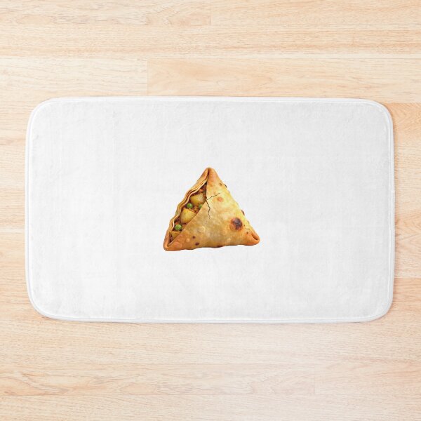 Item preview, Crispy Golden Samosa: Authentic Indian Street Food Illustration designed and sold by gkgraphics1.